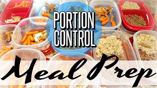 MY WEEKLY MEAL PREP for QUICK WEIGHT LOSS (PORTION CONTROL)