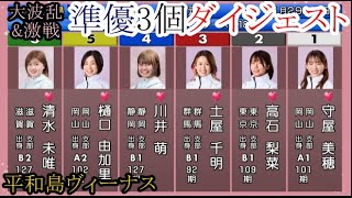 【平和島競艇準優】「12R大大波乱①守屋美穂」など準優「3個レース」&勝利者インタビュー