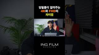 화질 4K와 FHD의 차이점 #shorts