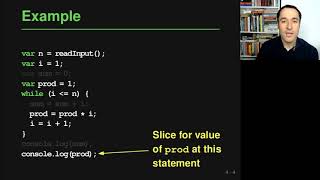 Lecture "Program Slicing (Part 1, Introduction)" of "Program Analysis"