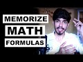 How to Memorize Math Formulas Effortlessly !