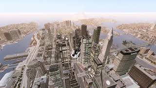 GTA4 高い所からチャリで飛び降りて無傷で着地