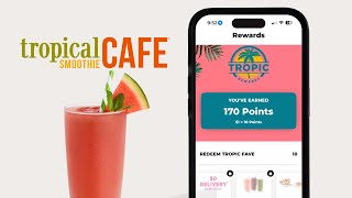 Tropical Smoothie Cafe App Rewards Review | Earn A Free Smoothie