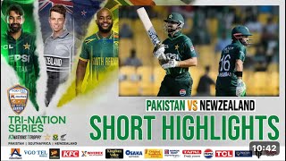 Full Highlights | Pakistan vs New Zealand | Tri-Nation Series 2025