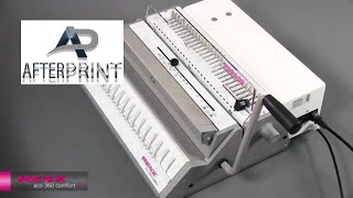 Renz ECO 360 Comfort Plus 2:1 Electric Wire Binding Machine - A quick demonstration video