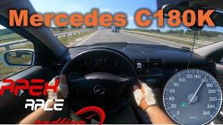 Reviving a Classic: 2005 Mercedes C180 Kompressor POV Drive – Feel the Kompressor Power!