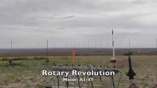 Rotary Revolution Rocket Launch