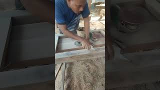 ជាងកំពុងបិទកាវខាត់ឈើ #woodworking #carpenter #reelsinstagram #tooletime