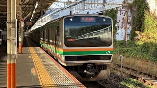 【2024.12/31】E231系1000番台コツK-03編成 普通小田原行330M熱海駅発車