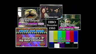 HBO, Christmas 1985 (Emmet Otter, Rich Little), Transmission Test