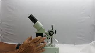 Changing the focal length of a Dissection Microscope