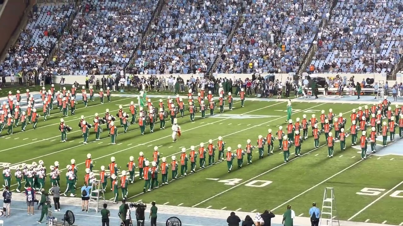 Marching 100 FAMU @ UNC Pregame Come On - YouTube