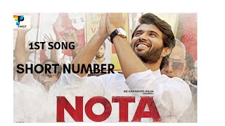 Shot Number song ||nota||nota movie