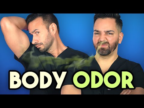 Can hyperhidrosis cause body odor?