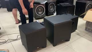 Test sub klipsch 10 và sub klipsch12 chất usa