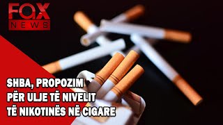 SHBA, propozim për ulje të nivelit të nikotinës në cigare