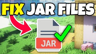 How to Fix .jar Files Not Working for Minecraft Mods, server - Java Files not opening (Jarfix)