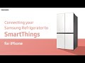 Connecting SmartThings to Refrigerator - iOS