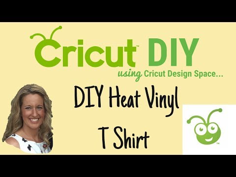 DIY Heat Vinyl T Shirt using Cricut Design Space DIY Heat Vinyl T Shirt using Cricut Design Space