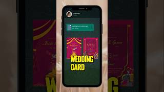 Wedding Card Download Scam | #youtubeshorts #shorts #wedding #whatsapp