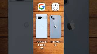 Google Pixel 7A vs iPhone 14