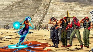 (Mugen World) Alpha Vs Ralf Jones Team