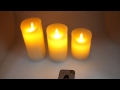 Restaurant Decoration Led Candle Lights Flameless Scented Candle Colorful Led Light Candle Wax