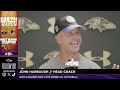 john harbaugh on lamar jackson s return baltimore ravens