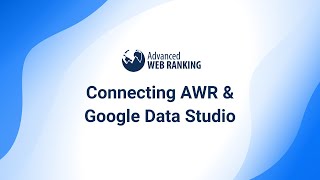 Connecting AWR & Google Data Studio