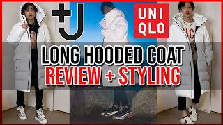 Uniqlo +J FW20 | Off White Light Down Volume Hooded Coat | Review \u0026 Styling