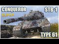 Super Conqueror, STB-1 & Type 61 • Raseiniai Heroes WoT Blitz