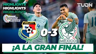 HIGHLIGHTS | Panamá 0-3 México | CONCACAF Nations League 2024 - Semis | TUDN