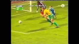 Sammandrag från TV4: FBK Kaunas - Djurgårdens IF (0-2), 4 augusti 2004