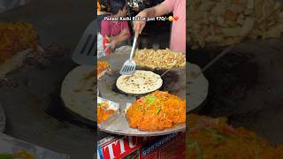 Paneer Kathi Roll🤤❤️ | DELHI STREET FOOD #shorts #kathiroll #indianstreetfood