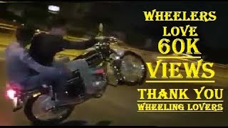 BIKE WhEELING (Bangalore boys) RX135