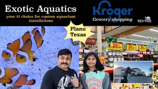 Exotic Aquatics | Dallas Aquarium super store | Kroger Grocery Shopping | Plano, TX | shoutout @ end