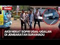 Viral! Sopir Truk Ugal-ugalan di Jembatan Suramadu Ditangkap Polisi