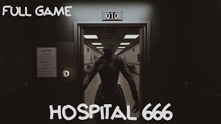 HOSPITAL 666  - FULL GAMEPLAY \u0026 ALL BOSS (4K60)