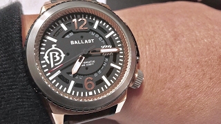 Ballast Trafalgar Automatic Watch with Unique Bezel System BL-3133-02 review and giveaway