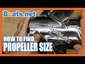 How to Find the Size of a Boat Prop | How to Identify Prop Size | Prop Diameter and Pitch