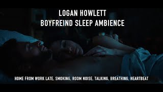 Logan Howlett/Wolverine Boyfriend Ambience ASMR (sleep, heartbeat, light talking, room ambience)