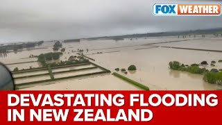 See Devastating Flooding And Damage Left Behind In New Zealand From Cyclone Gabrielle