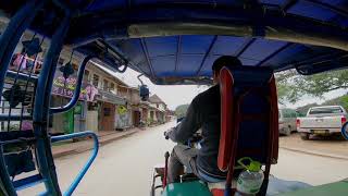 Tuk tuk Ride in Luang Prabang ルアンパバーンのトゥクトゥク