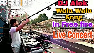 Dj Alok Vale Vale Freefire Song  Dj Alok Vala Vala Song Live Concert In Brazil