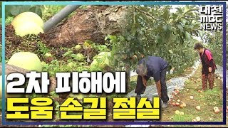 '무너진 농심' 2차 피해 속 복구 인력도 부족/대전MBC