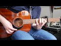 coldplay flags acoustic guitar cover w original tuning chords check description