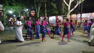 Bodhisattva procession at Sri Devram Maha Viharaya Sri Lanka