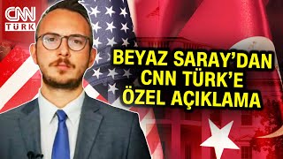 Beyaz Saray'dan CNN Türk'e Açıklama! İsveç, NATO ve F-16! ABD'den Kritik Türkiye Açıklaması #Haber
