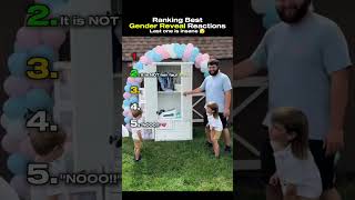 Ranking Best Gender Reveal Reactions