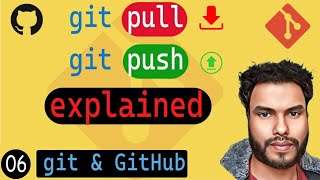 Git Pull and Push : Create README File on GitHub